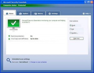 Free Microsoft Security Essentials 2013