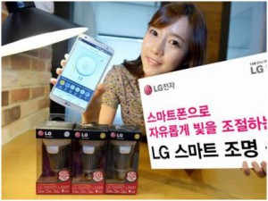 Компания LG представила «умную» лампочку