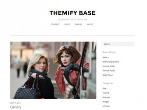 Тема Themify Base