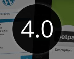 Первая бета-версия WordPress 4.0 доступна для загрузки и тестирования